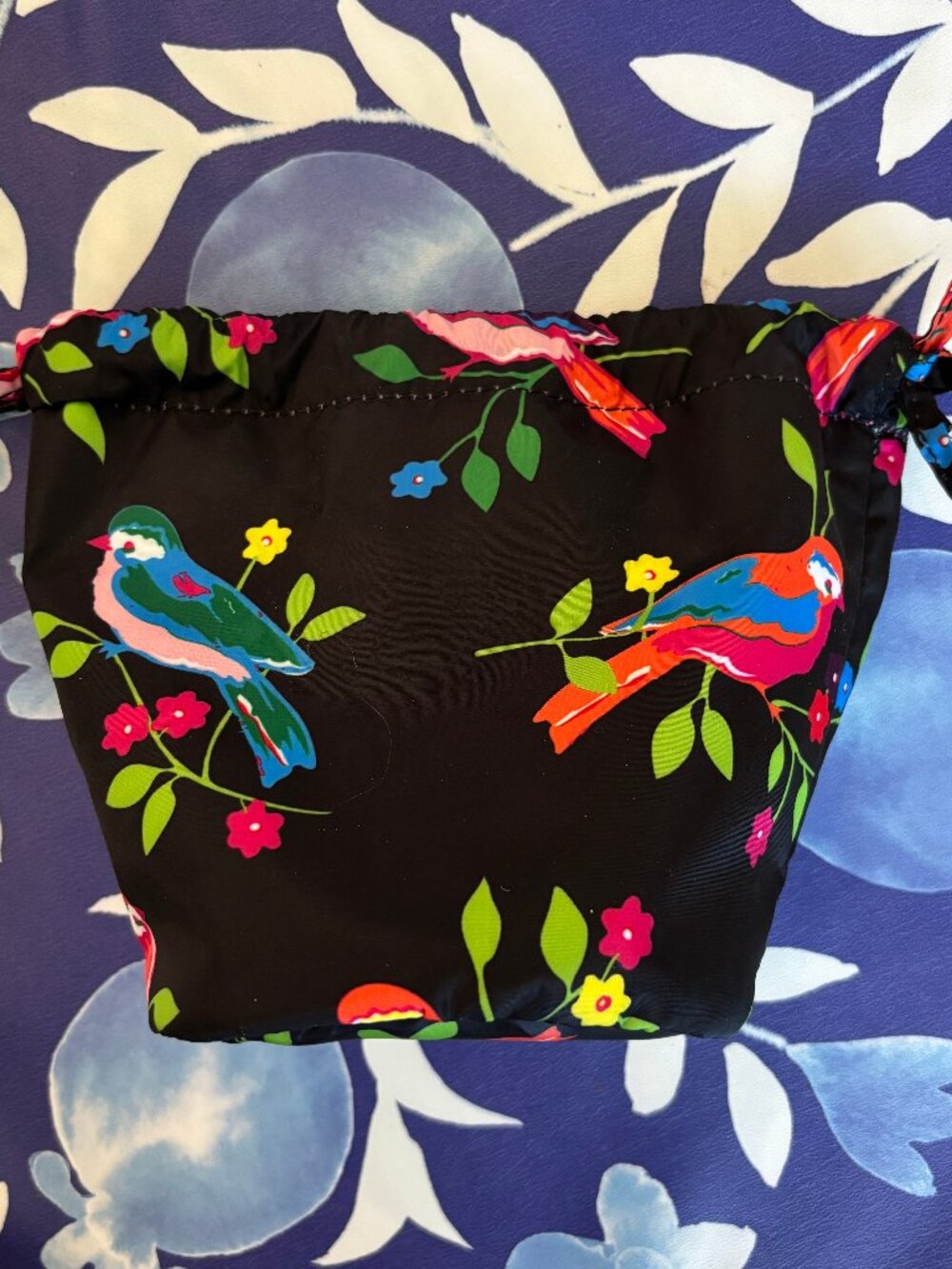 Betsey Johnson "Bird Is the Word" Kitsch Cage Bag w/ Pouch/Tassel/Chain Handle - Picture 10 of 13